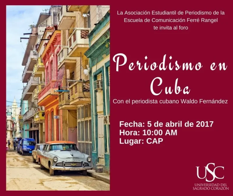 Periodismo en Cuba- Waldo Fernández