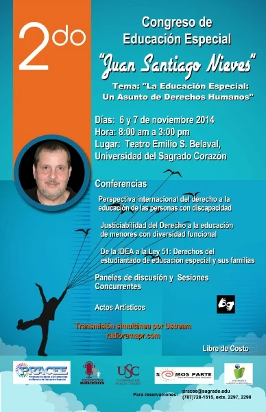Segundo Congreso de Educación Especial Juan Santiago Nieves