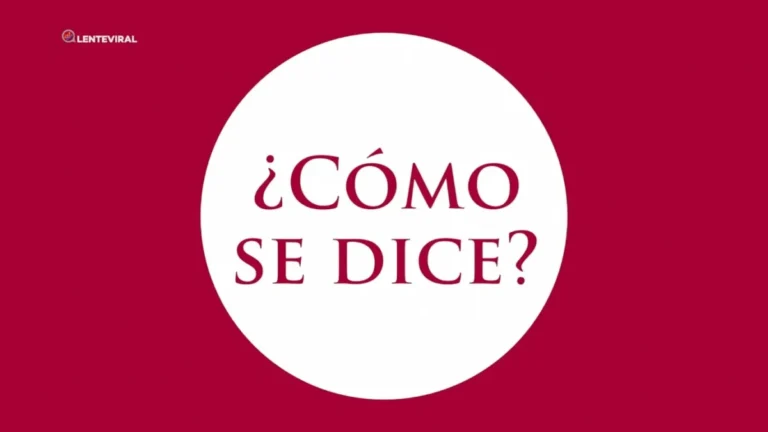 Presentación Campaña del Idioma ¿Cómo se dice?