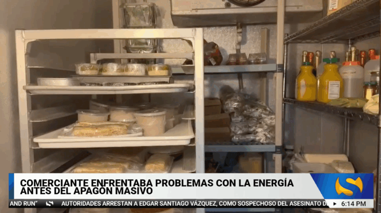 Comerciantes enfrentan golpe doble tras apagón masivo