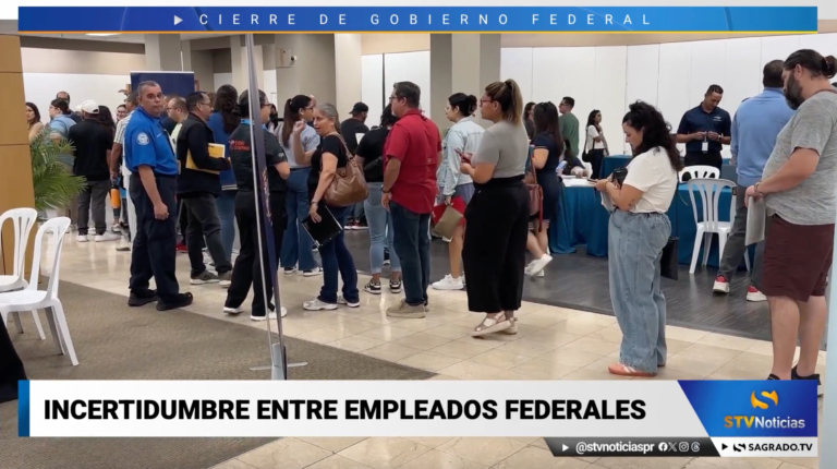 Empleados se ven afectados ante el cierre del gobierno federal